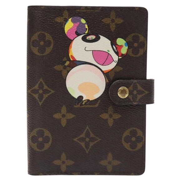LOUIS VUITTON Monogram Panda Agenda PM Day Planner Cover LV Auth - Picture 2 of 16